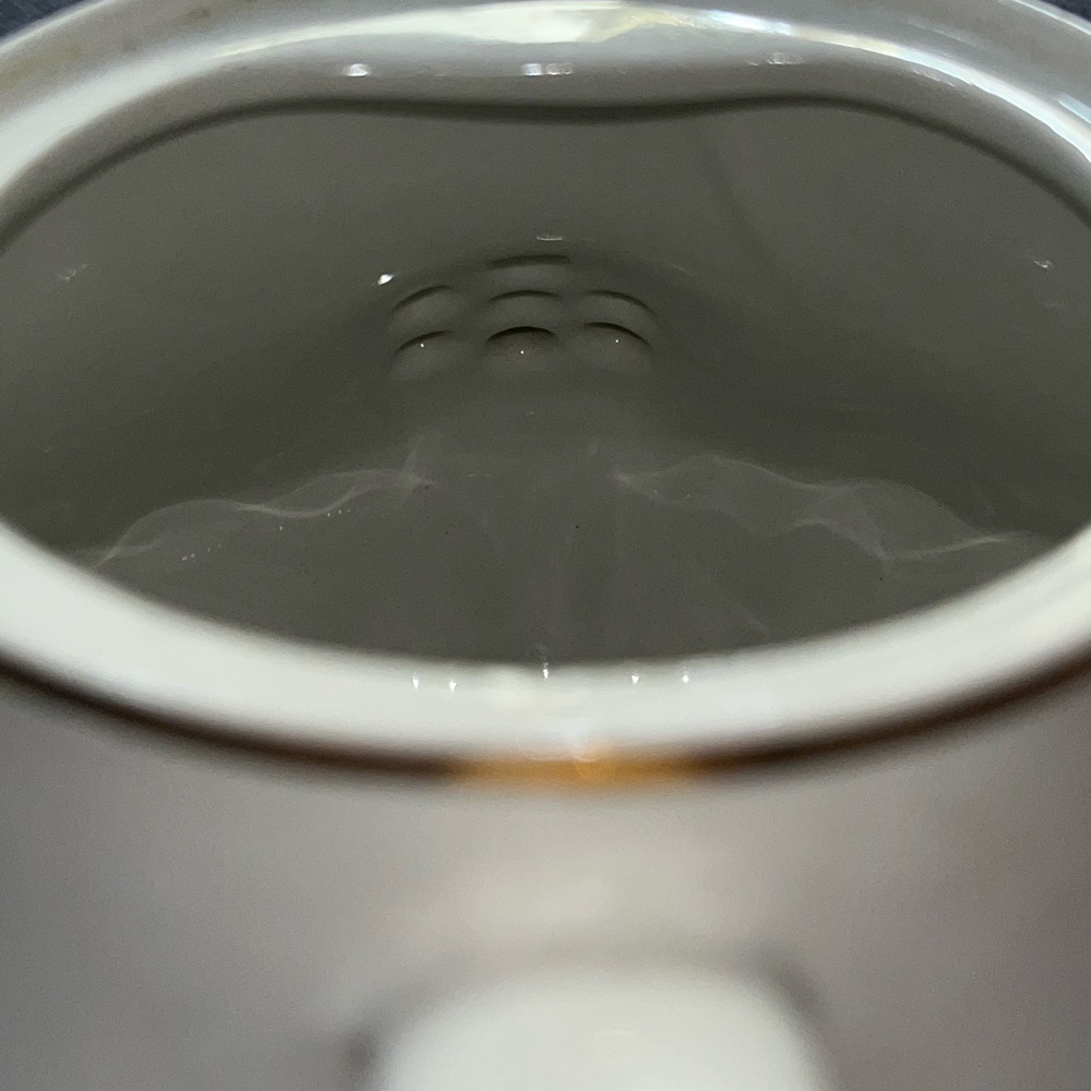 Vintage “Heatmaster” Teapot Floral Design With Gold Trim by Ellgreave Pottery - Picture 8 of 14